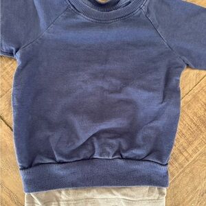 Cozy Kids' Navy Sweatshirt- Little James (Kristen Cavallari)